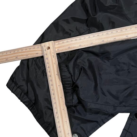 Chalk Line Large Vintage Carolina Coach Jacket Black Raglan 90s Streetwear - Picture 4 of 7